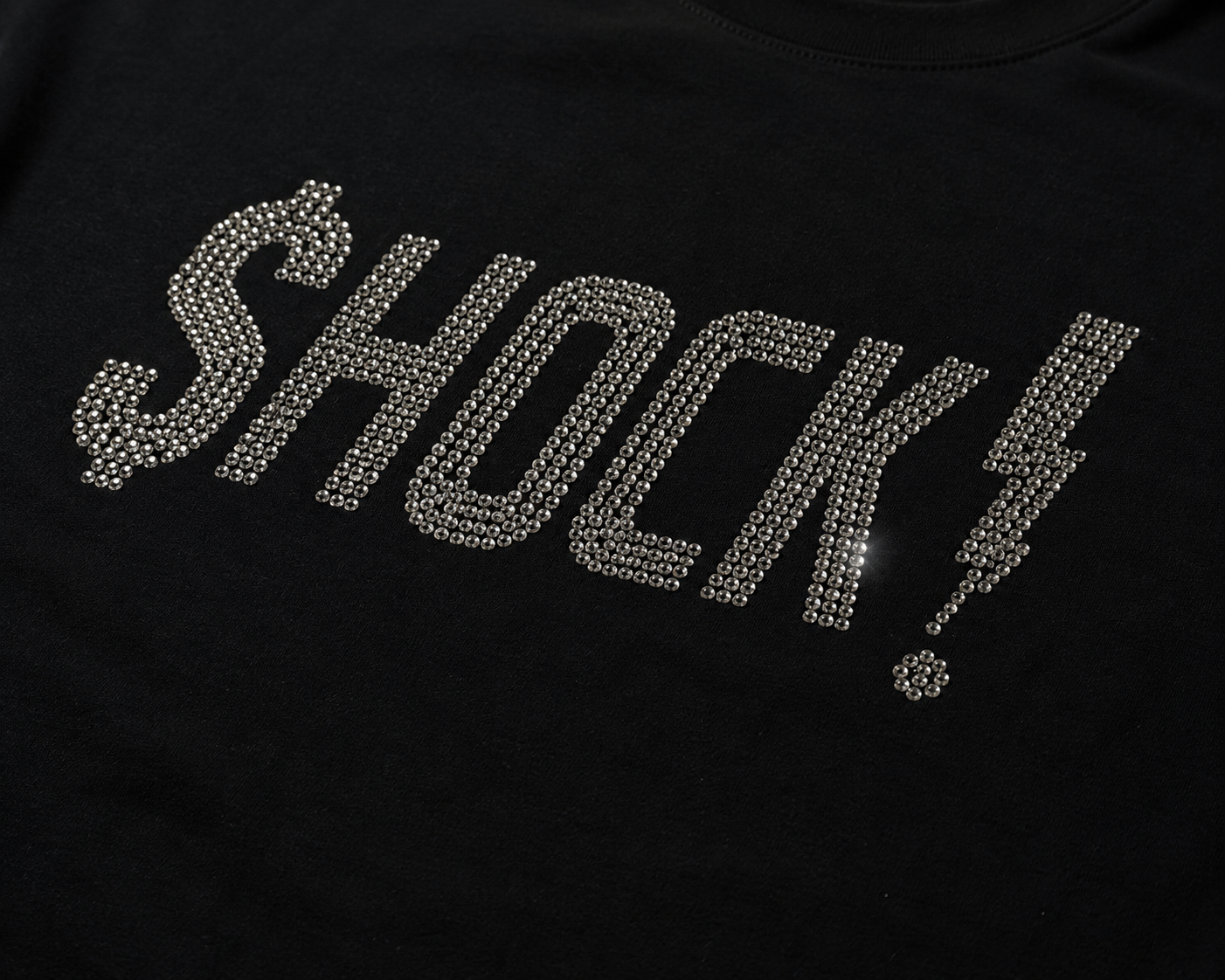 SHOCK rhinestone tee